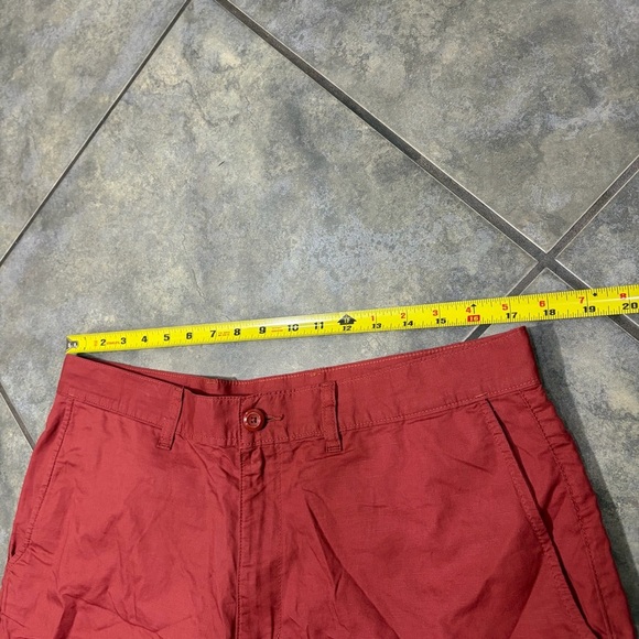 Patagonia Men's Lightweight All Wear Shorts Red Sz 35 Outdoor Casual Gorpcore - Picture 7 of 10